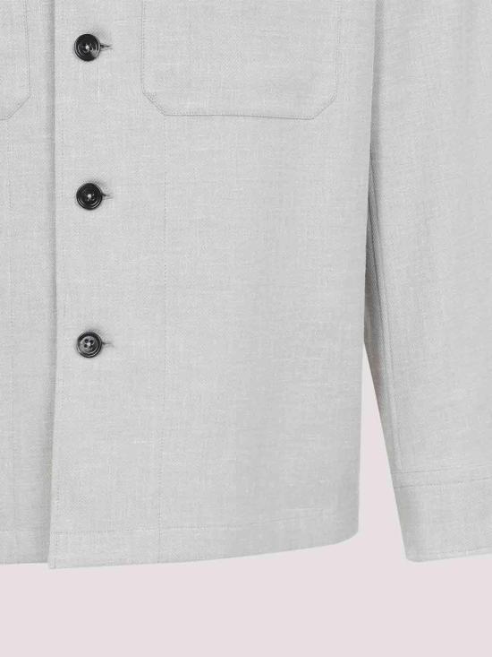 26SS 에르메네질도제냐 긴팔 셔츠 UHV22A3SOT6BN07 Beige - ERMENEGILDO ZEGNA