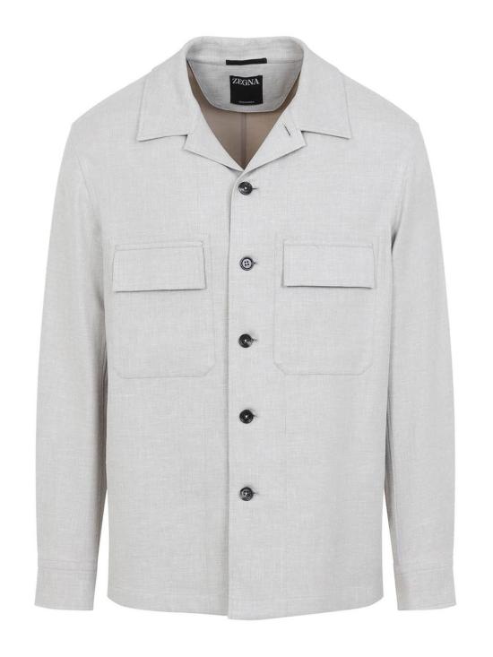 26SS 에르메네질도제냐 긴팔 셔츠 UHV22A3SOT6BN07 Beige