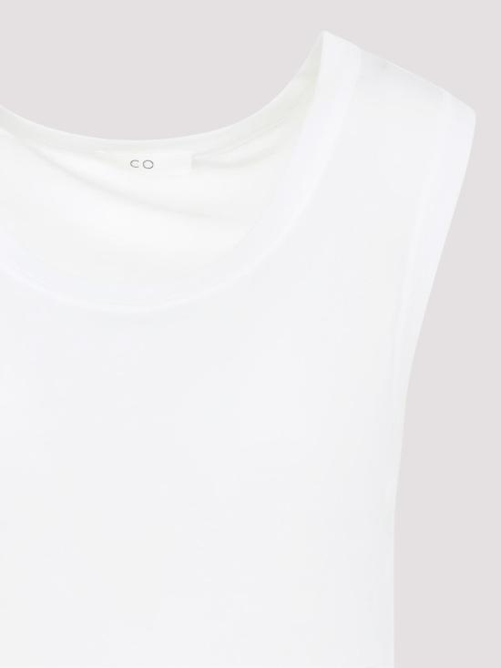 26SS 씨오 민소매 티셔츠 2138NCR110 White - CO
