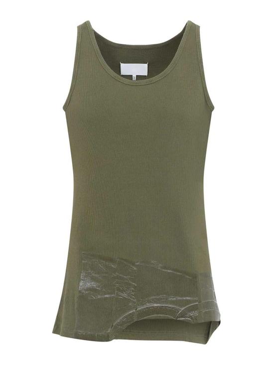 26SS 마르지엘라 민소매 티셔츠 S67NL0031M20202693 Dark Green