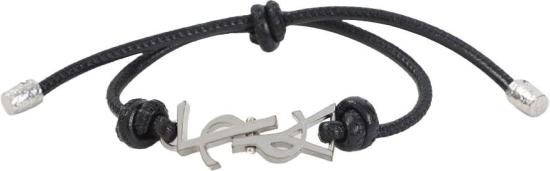 26SS 생로랑 팔찌 861459AAEKF1000NERO DIVERS - SAINT LAURENT