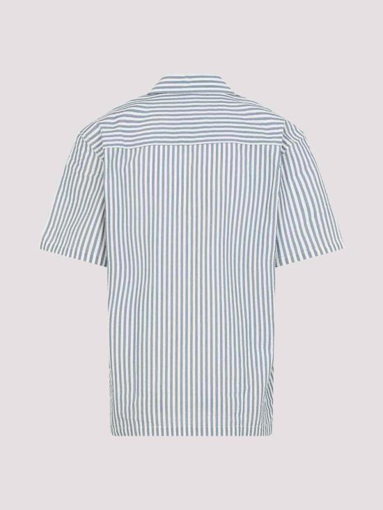26SS 칼하트 WIP 숏슬리브 레벨 셔츠 레벨 스트라이프 I0362033K5XX03 - CARHARTT