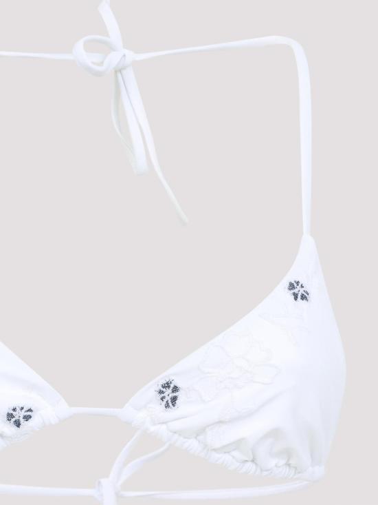 26SS 에르마노 설비노 비키니 수영복 D484Y735HRWR4806 White - ERMANNO SCERVINO