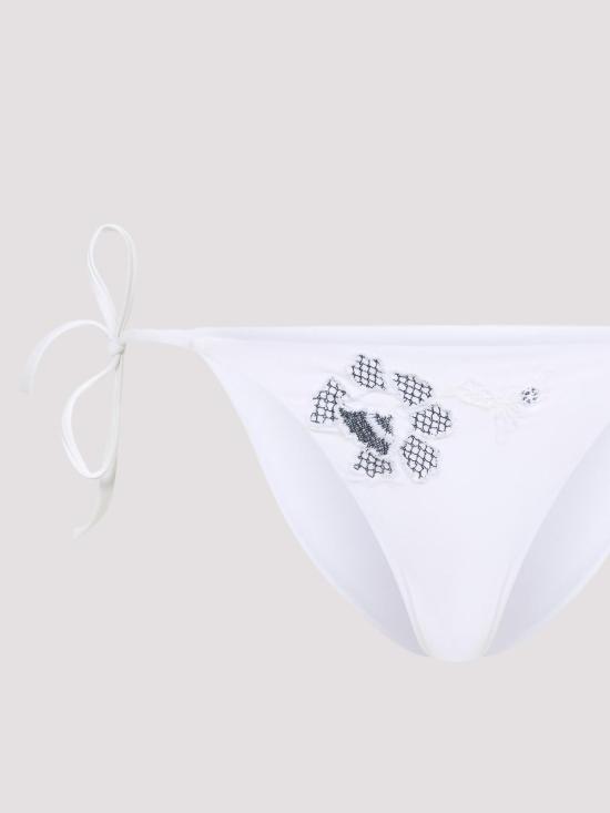 26SS 에르마노 설비노 비키니 수영복 D484Y735HRWR4806 White - ERMANNO SCERVINO