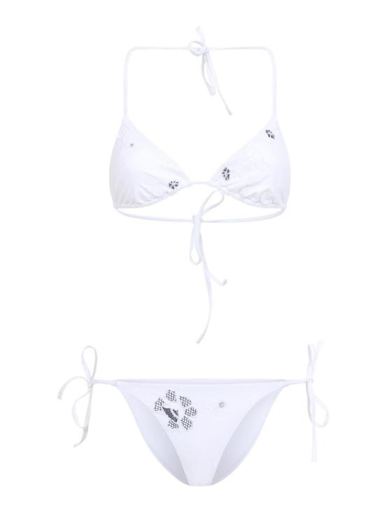 26SS 에르마노 설비노 비키니 수영복 D484Y735HRWR4806 White