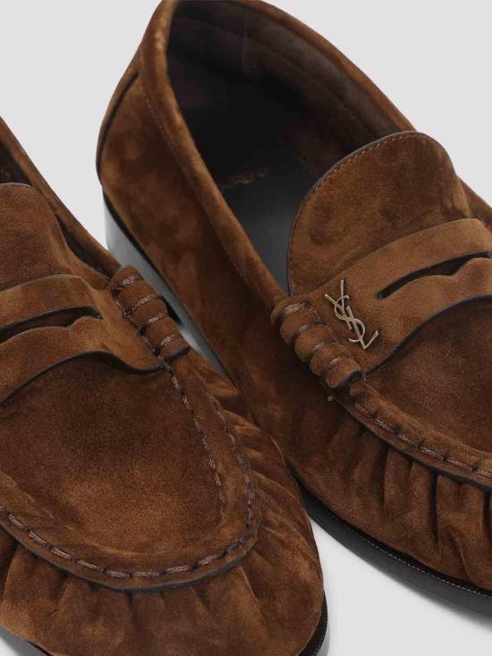 26SS 생로랑 로퍼 83947127DTT2319 Brown - SAINT LAURENT