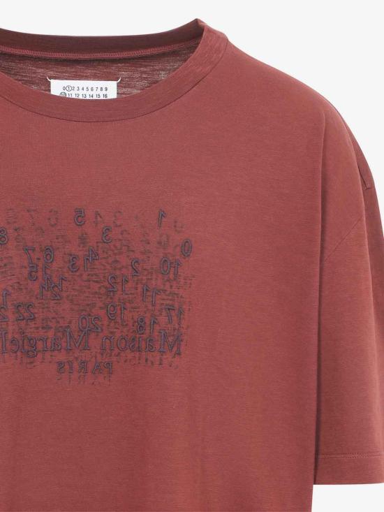 26SS 마르지엘라 반팔 티셔츠 S50GC0730M20164210 Red - MAISON MARGIELA