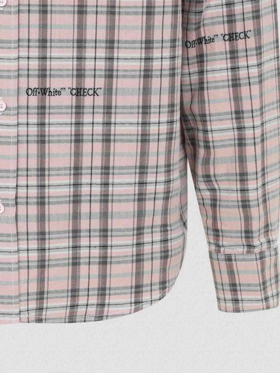 26SS 오프화이트 긴팔 셔츠 44XGE04MS26F001680 White - OFF WHITE