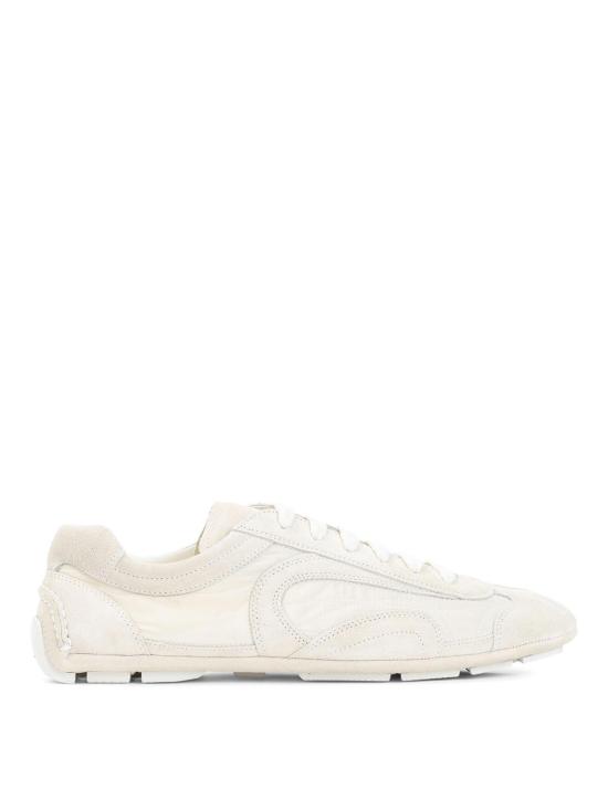 26SS 프라다 몬테카를로 리에디션 2005 스웨이드 스니커즈 4E1165FG001D7RF0304 Cream