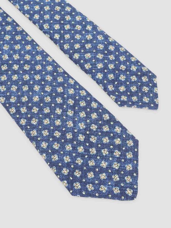 26SS 키톤 넥타이 UCRVKGC07L7102000 Blue - KITON