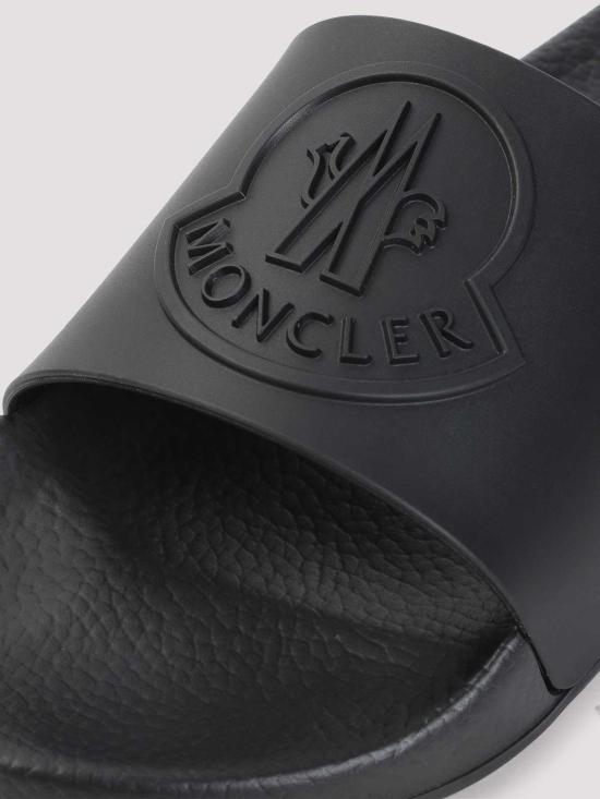 25FW 몽클레어 뮬/슬리퍼 L109A4C00040M2999999 Black - MONCLER