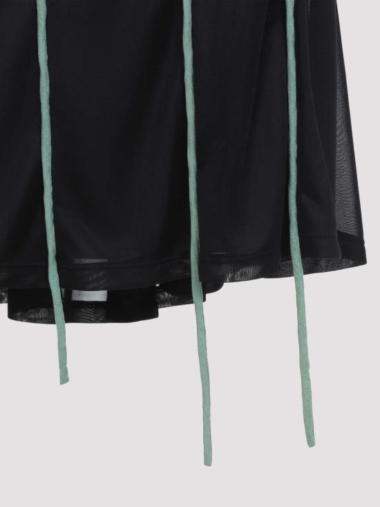 26SS 모스키노 롱 스커트 261DA012004461555 Black - MOSCHINO