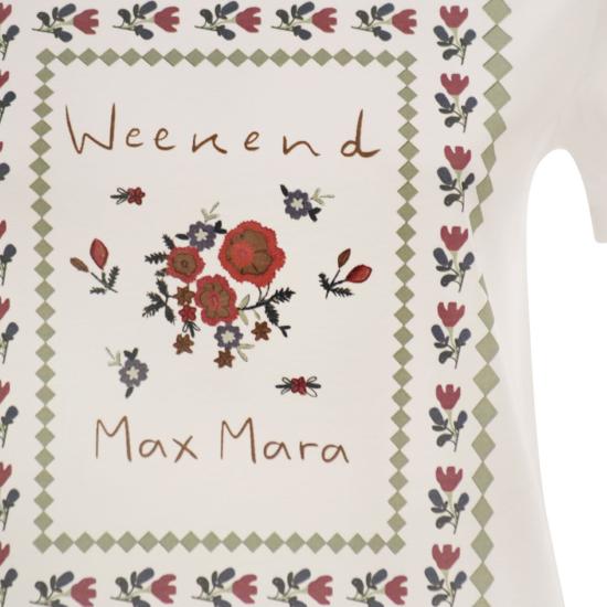 26FW 위켄드막스마라 반팔 티셔츠 2625976041600 WHITE - WEEKEND MAX MARA