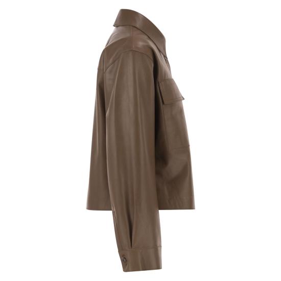 26FW 위켄드막스마라 가죽 자켓 2625446021600 BROWN - WEEKEND MAX MARA