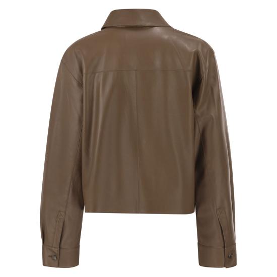 26FW 위켄드막스마라 가죽 자켓 2625446021600 BROWN - WEEKEND MAX MARA
