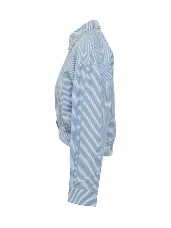 26SS 핑코 셔츠 106277A32R ZE5 BIANCO AZZURRO - PINKO