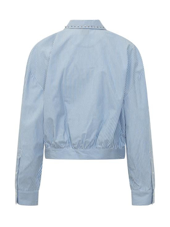26SS 핑코 셔츠 106277A32R ZE5 BIANCO AZZURRO - PINKO