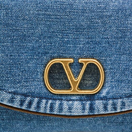 26SS 발렌티노 가라바니 숄더백 8W0B0T31 AXQCXJ Denim - VALENTINO GARAVANI