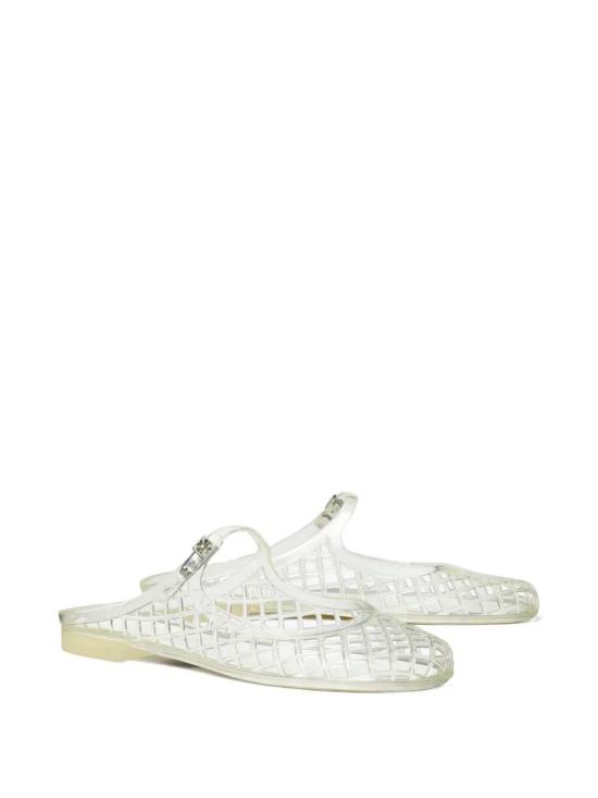 26SS 토리버치 멜로우 메리 제인 젤리 뮬 163189100 SILVER - TORY BURCH