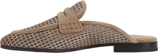 26SS 브루넬로 쿠치넬리 레더 스파클링 네트 뮬 MZDVC3211C2767ANTILOPE DIVERS - BRUNELLO CUCINELLI