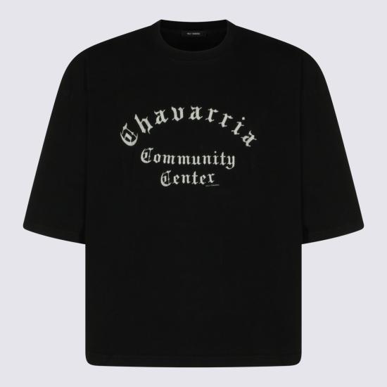 26SS 윌리 차바리아 반팔 티셔츠 WCJSY0200 001 Black