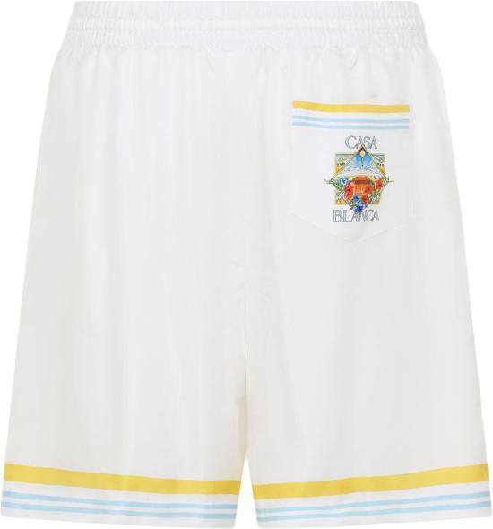 26SS 카사블랑카 숏팬츠 MSS26TR39909WHITE DIVERS - CASABLANCA