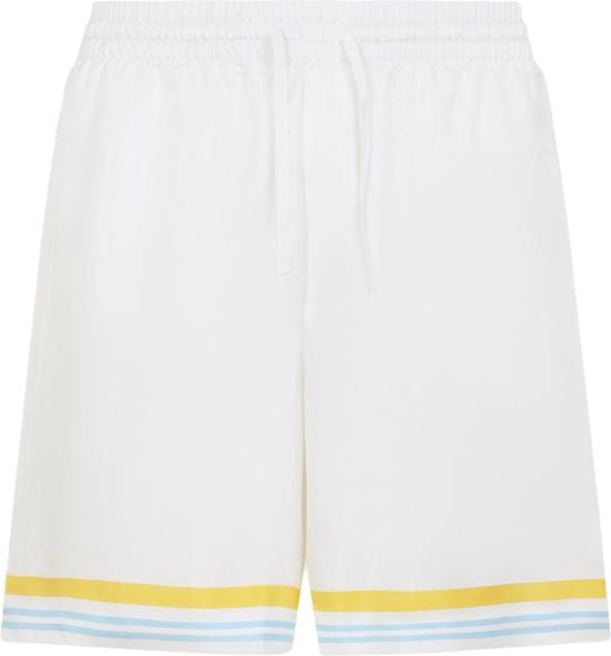 26SS 카사블랑카 숏팬츠 MSS26TR39909WHITE DIVERS - CASABLANCA