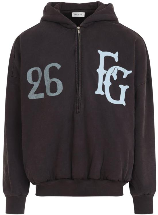 26SS 피어오브갓 후드 티셔츠 FG9M129945BHF204DARKBROWN DIVERS