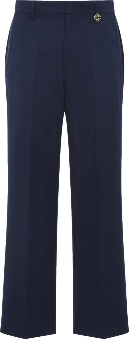26SS 카사블랑카 트레이닝/조거 팬츠 MSP26TR37902NAVYMONOGRAM DIVERS - CASABLANCA