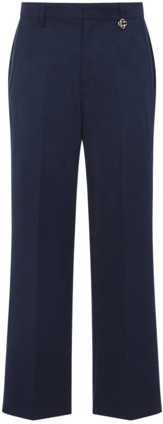 26SS 카사블랑카 트레이닝/조거 팬츠 MSP26TR37902NAVYMONOGRAM DIVERS
