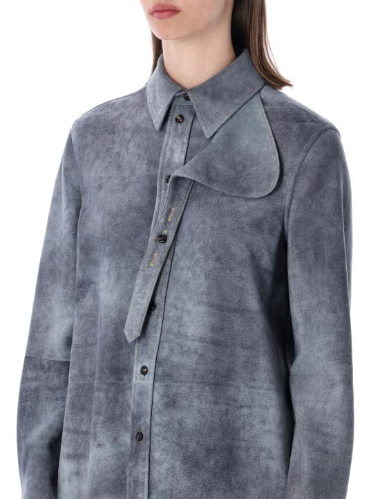 26SS 보테가베네타 셔츠 859914V66X0 4690 CLOUDY INDIGO - BOTTEGA VENETA