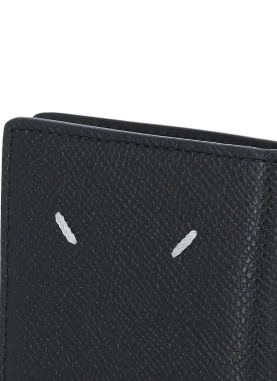 26SS 마르지엘라 스티치 바이 폴드 카드지갑 S55UI0203 P4745T8013 Black - MAISON MARGIELA