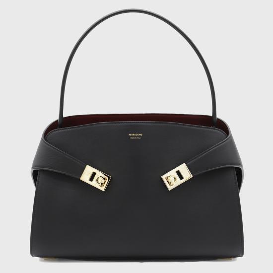 26FW 살바토레 페라가모 토트백 781694 219816007 NERO BORGOGNA - SALVATORE FERRAGAMO