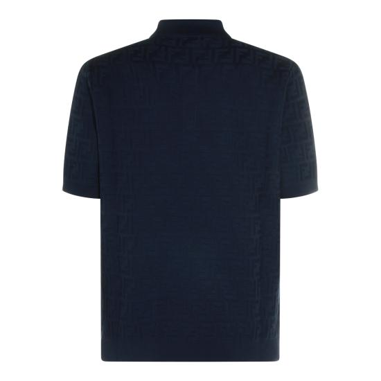 26FW 펜디 폴로 티셔츠 FZC162 AUW0F0QA2 BLUE - FENDI