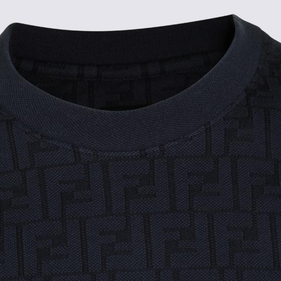 26FW 펜디 반팔 티셔츠 FY0936 AUR1F0QA2 BLUE - FENDI