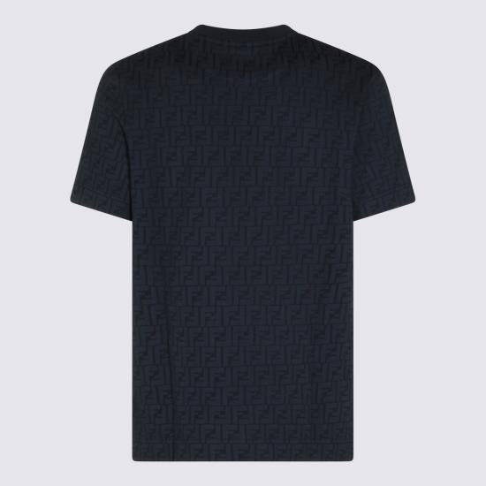 26FW 펜디 반팔 티셔츠 FY0936 AUR1F0QA2 BLUE - FENDI