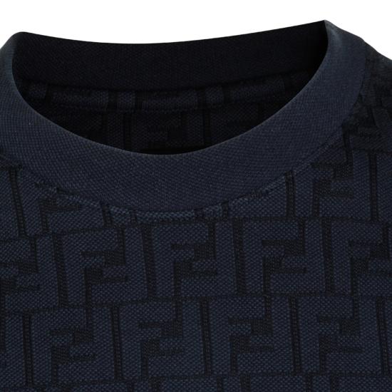 26FW 펜디 반팔 티셔츠 FY0936 AUR1F0QA2 BLUE - FENDI