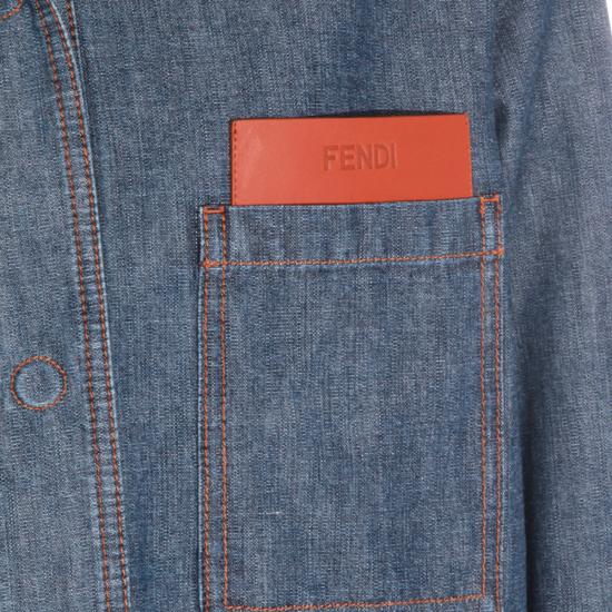26FW 펜디 데님 자켓 FLF861 AW8HF0QB0 Denim - FENDI