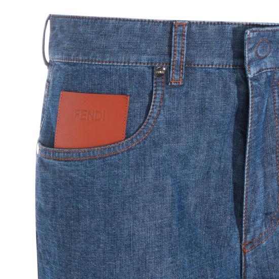 26FW 펜디 데님 숏팬츠 FLP861 AW8HF0QB0 Denim - FENDI