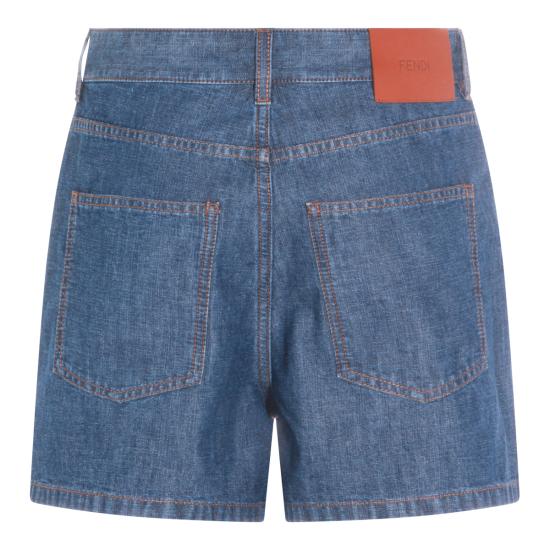 26FW 펜디 데님 숏팬츠 FLP861 AW8HF0QB0 Denim - FENDI
