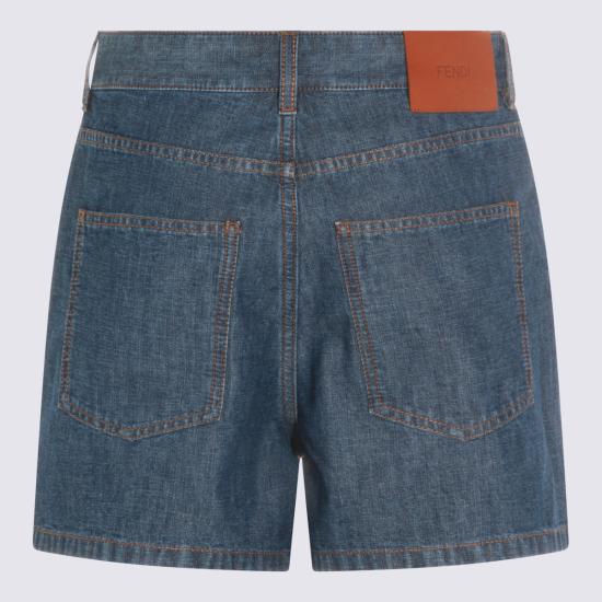 26FW 펜디 데님 숏팬츠 FLP861 AW8HF0QB0 Denim - FENDI