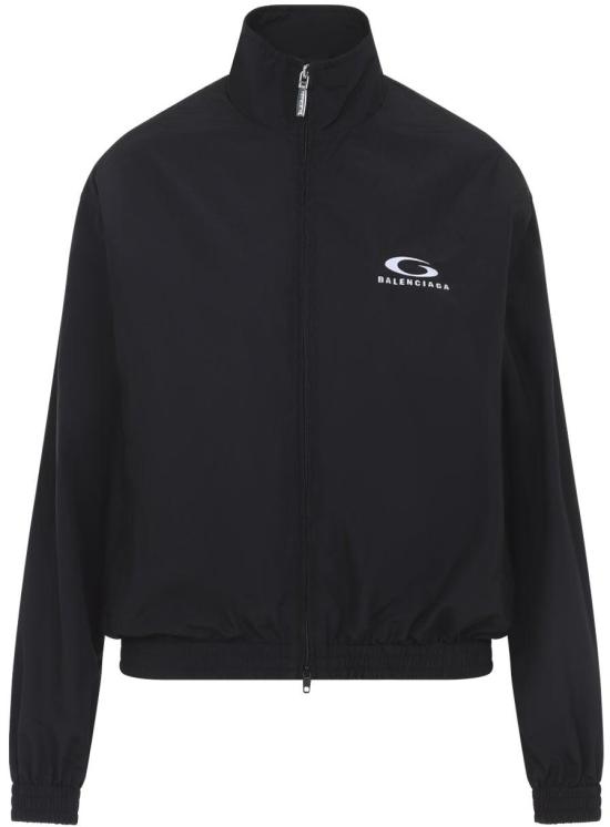 26SS 발렌시아가 루프 스포츠 트랙 수트 재킷 857683TPQ381000BLACK DIVERS