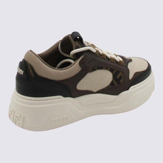 26FW 펜디 포스 스니커즈 7E1728 AU20F1T29 BLACK MILK - FENDI