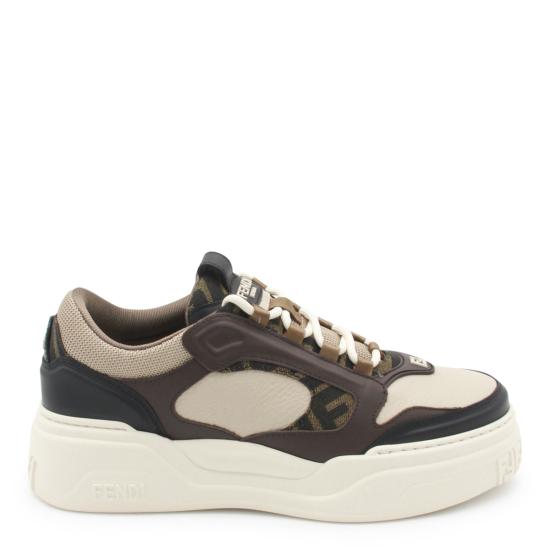 26FW 펜디 포스 스니커즈 7E1728 AU20F1T29 BLACK MILK