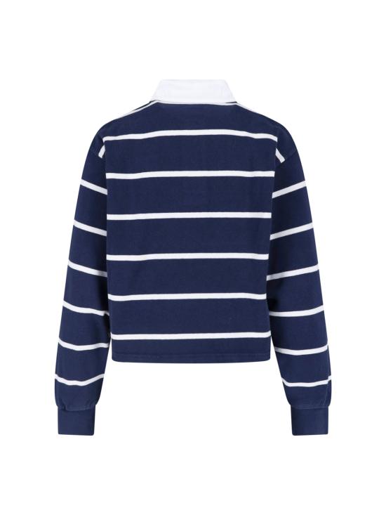 26SS 스포티앤리치 스웨터 TO00876300BL107 DARK NAVY WHITE WHITE Blue - SPORTY & RICH