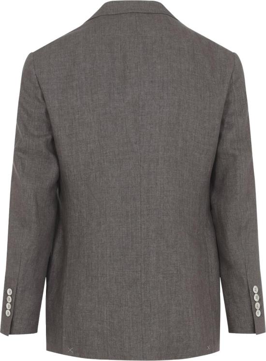 26SS 브루넬로 쿠치넬리 리넨 디컨스트럭티드 재킷 MB4307BWDC089NOCCIOLA DIVERS - BRUNELLO CUCINELLI