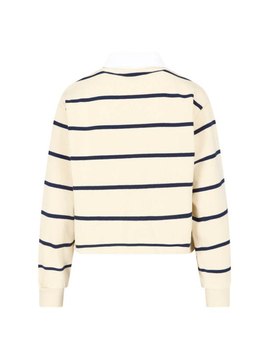 26SS 스포티앤리치 폴로 티셔츠 TO00876300YE22 ALMOND NAVY NAVY Beige - SPORTY & RICH