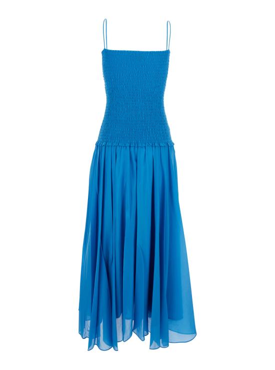 26FW 토리버치 롱 원피스 183434404 Blu - TORY BURCH