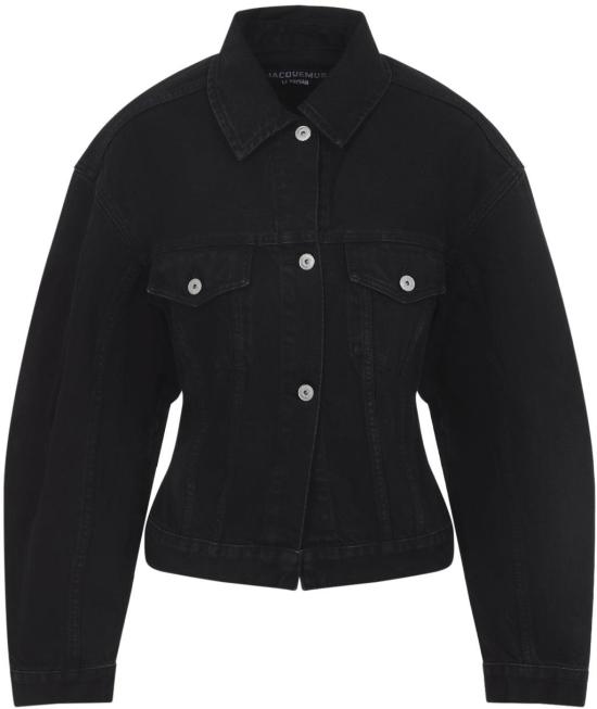 26SS 자크뮈스 데님 자켓 JAW00027AD00039990BLACK DIVERS
