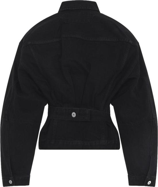 26SS 자크뮈스 데님 자켓 JAW00027AD00039990BLACK DIVERS - JACQUEMUS